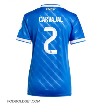 Real Madrid Daniel Carvajal #2 Tredjetrøje Dame 2025-26 Kortærmet Real Madrid Daniel Carvajal #2 Tredjetrøje Dame 2025-26 Kortærmet